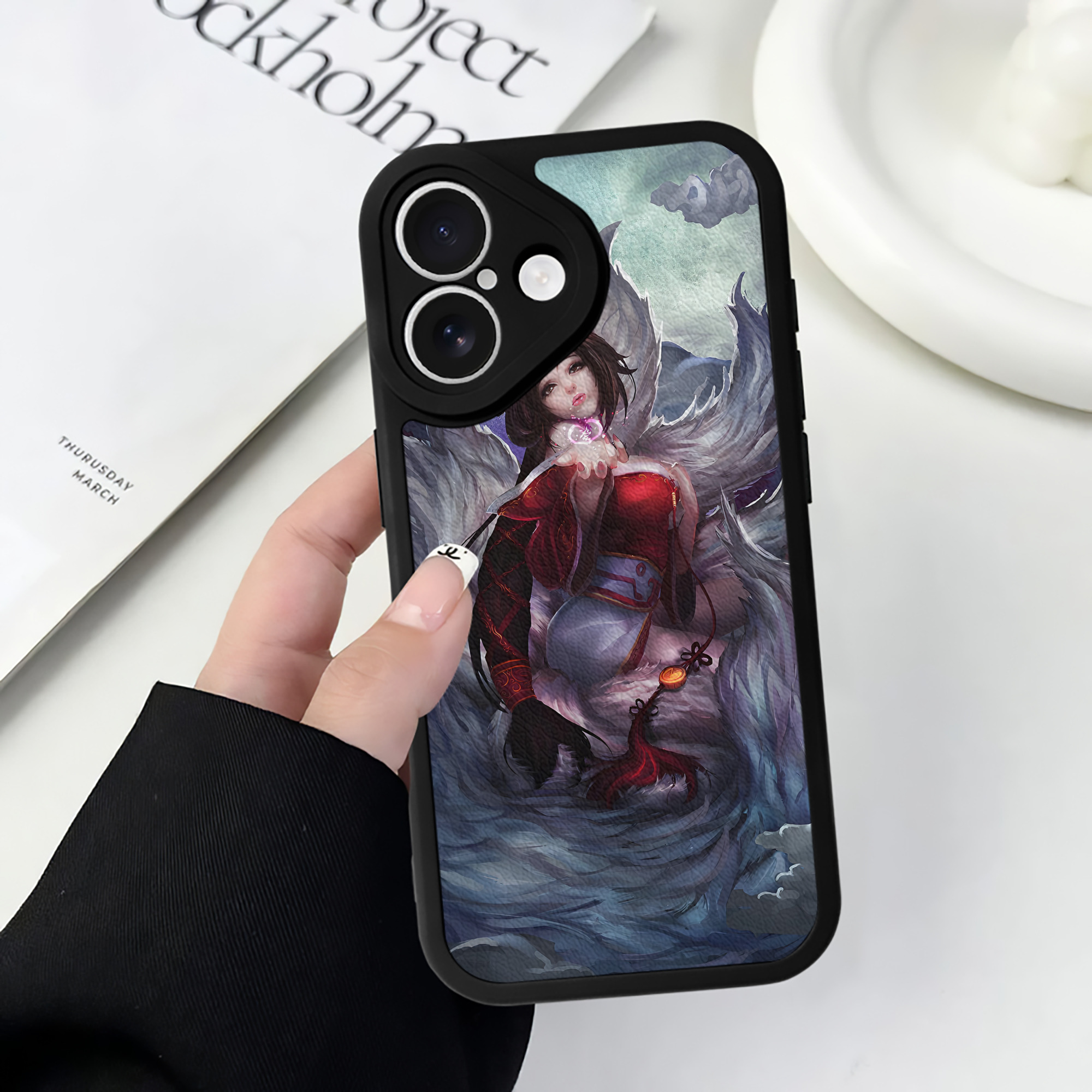 リーグ・オブ・レジェンド League of Legends LOL 【iPhone 16シリーズ対応】シリコンスマホケース（レザー調） 材質：シリコン